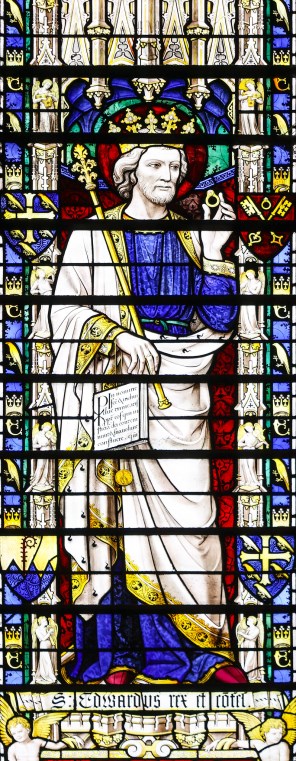 영국의 성 에두아르도 증거자_by Ninian Comper_photo by Fr Lawrence Lew OP_in the Collegiate Church of St Peter at Westminster in London_England UK.jpg